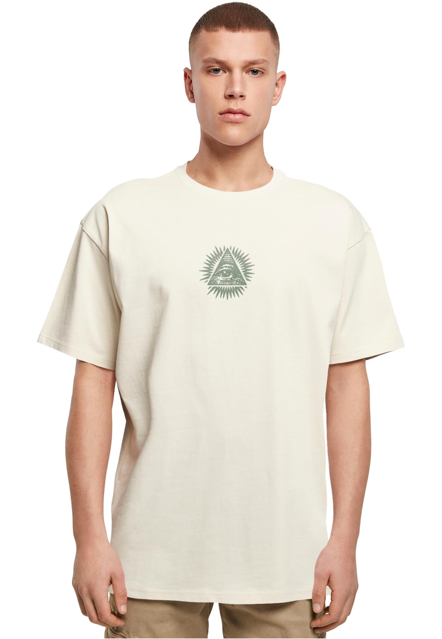 Mister Tee Men's T-Shirt, Sand, XS
