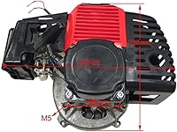 Vista 6 de Motor de dos tiempos 49 cc para mini motocicleta a gas, g-scooter, cuatriciclo, etc.