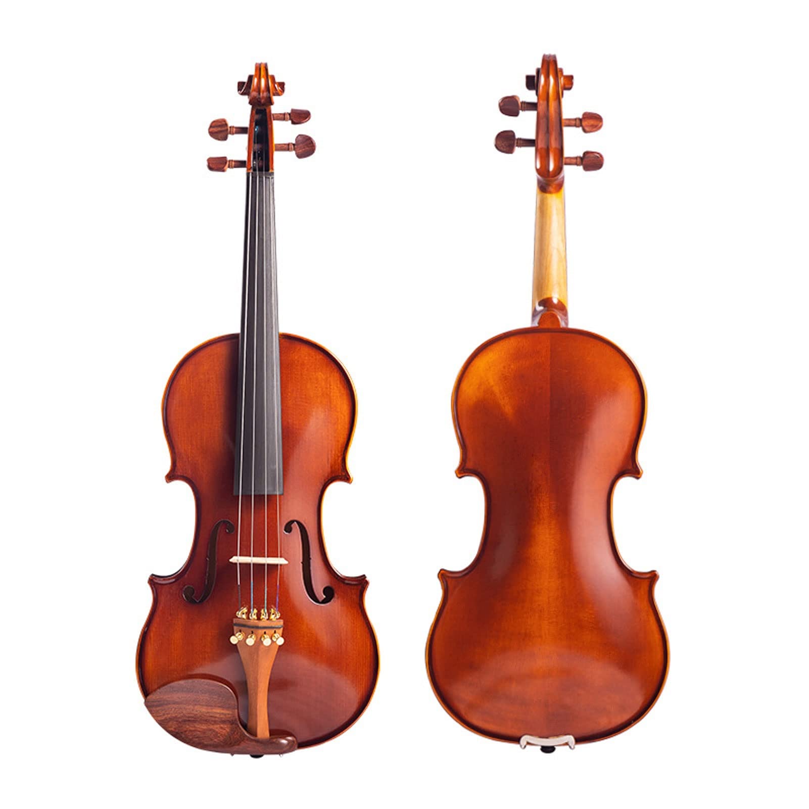 Violino Acustico in Legno, Violino per Studenti, Violini for principianti, kit for principianti for studenti con custodia rigida, colofonia, archetto - violino for principianti, corde di legno(1/4)