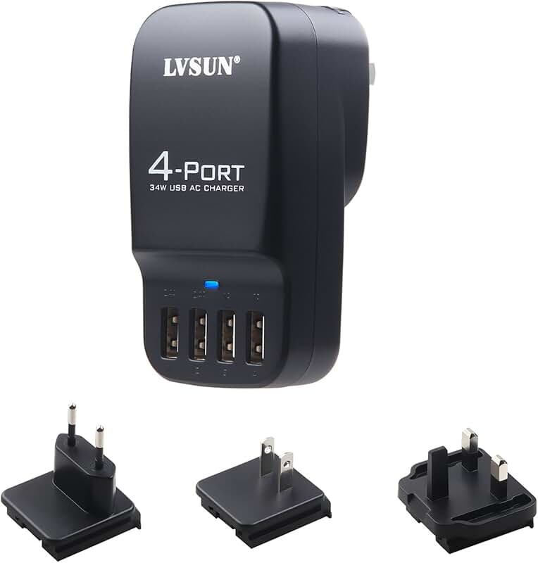 Mobile Phone International Chargers Amazon.co.uk