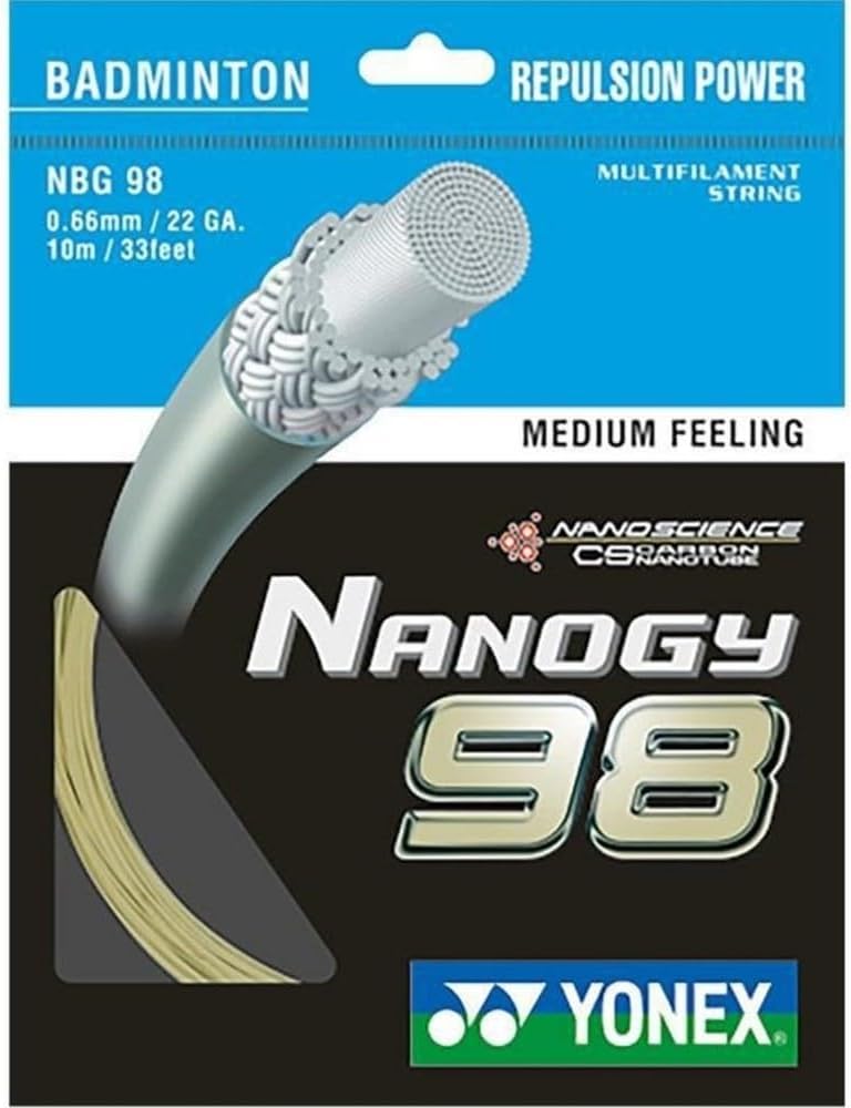Nanogy 98 Medium Feeling Badminton String