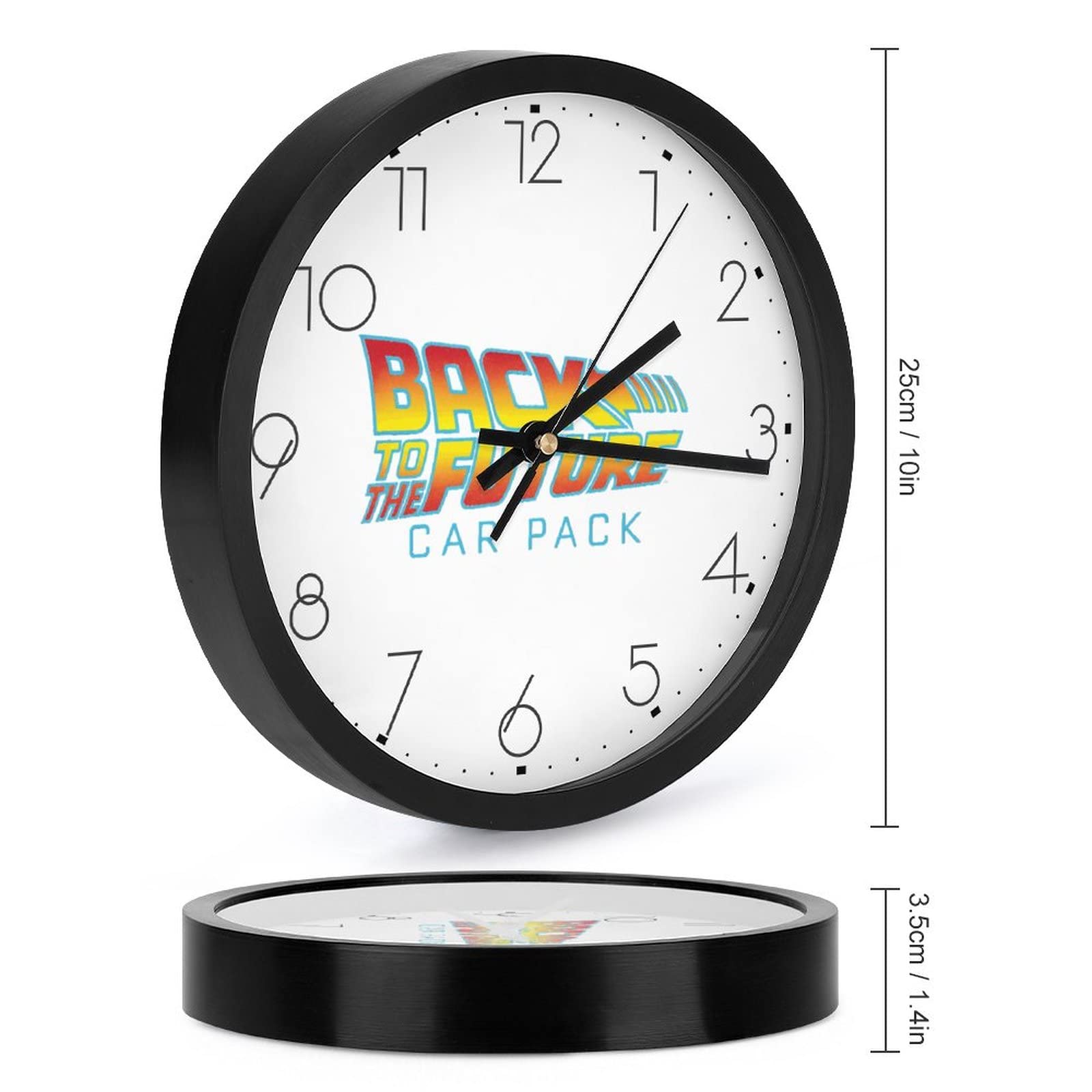 バックトゥザ・フューチャー　WALL CROCK Back to the Future Wall Clock | Unique Timepiece for Fans