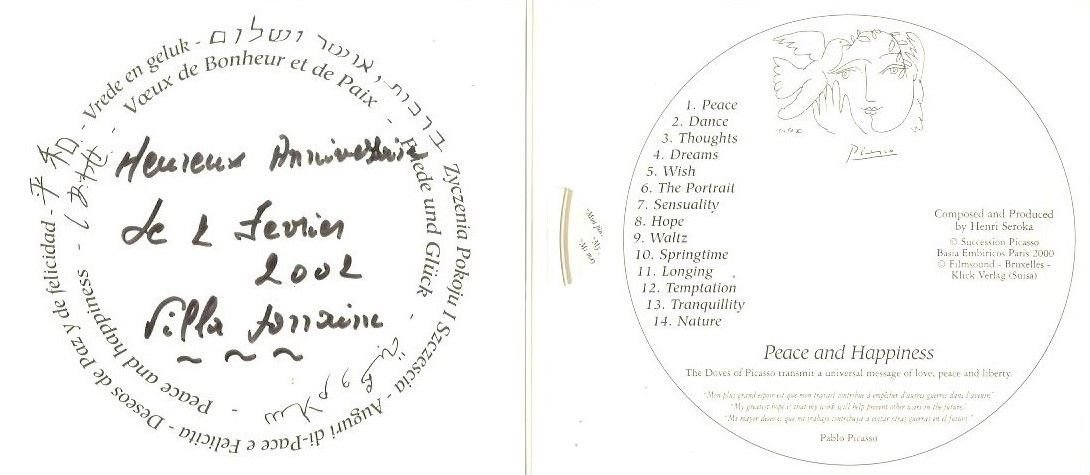 Picasso - Peace And Happiness (Best Of World Music Lounge)