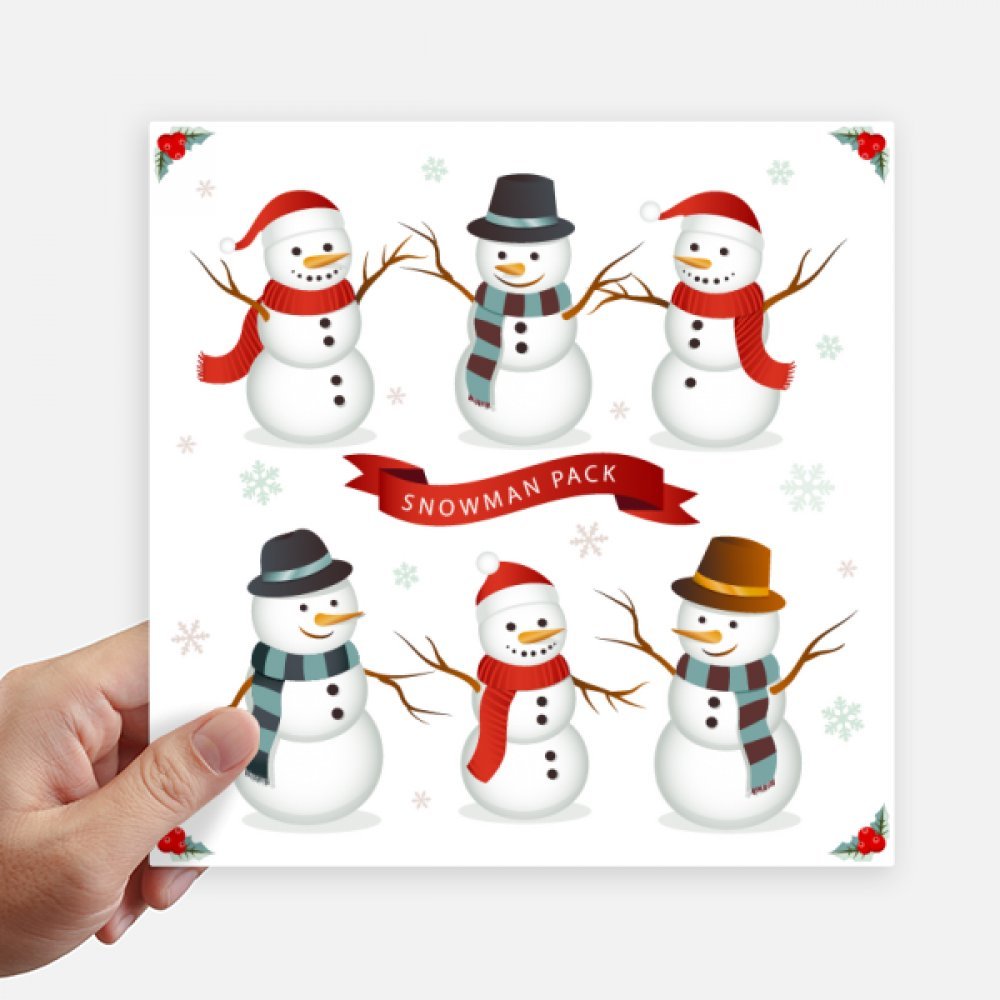Autocollant Bonhomme de Neige et Flocon de Neige Motobike et Mur