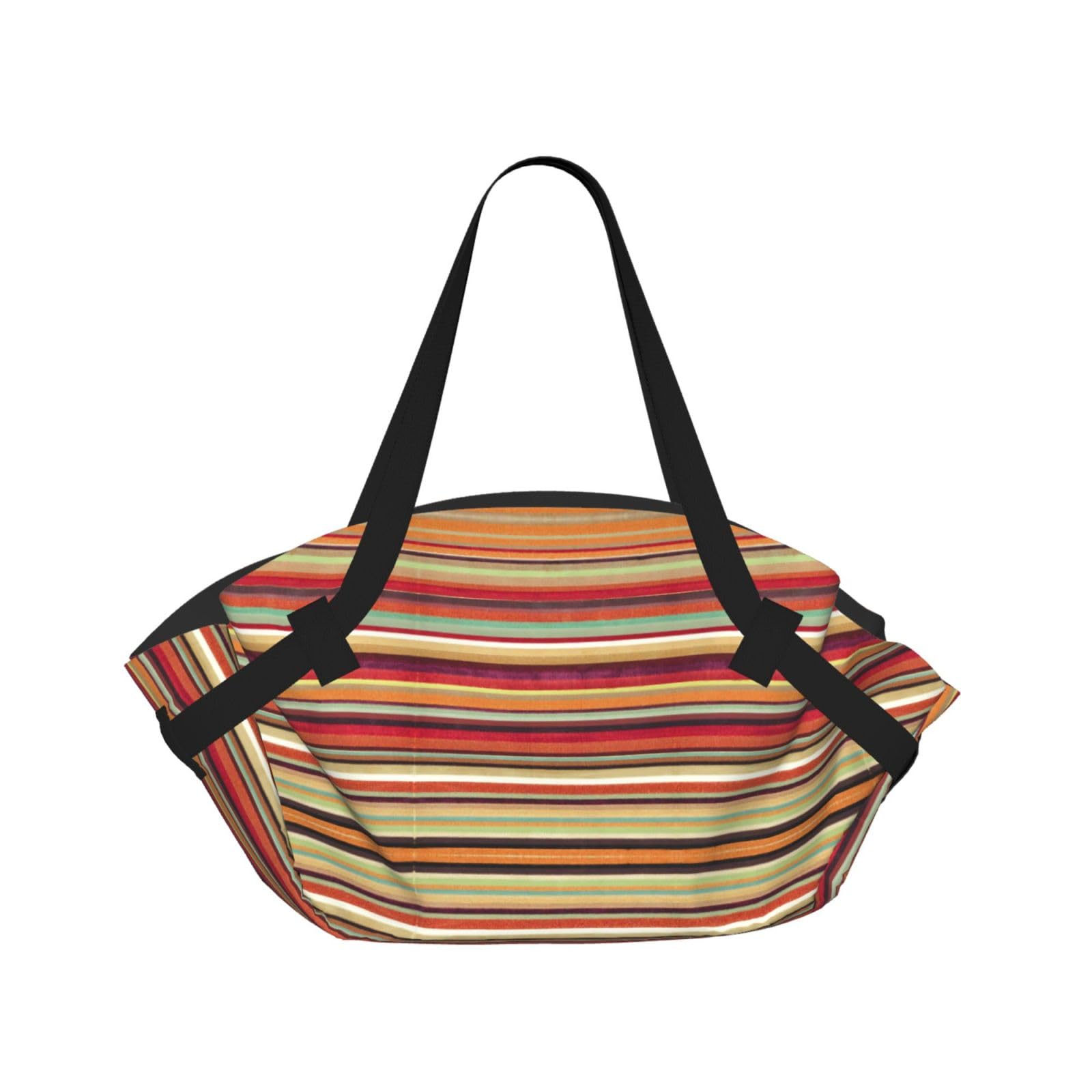 UVBDF Rainbow. 2-in-1 Camping Blanket Tote, Waterproof Stylish Printed Outdoor Bag for Beach Park and Picnic