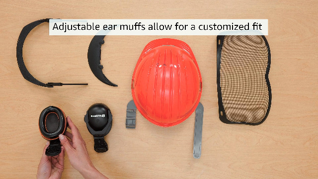 Amazon.com : Husqvarna 592752602 Chainsaw Helmet with Metal Mesh