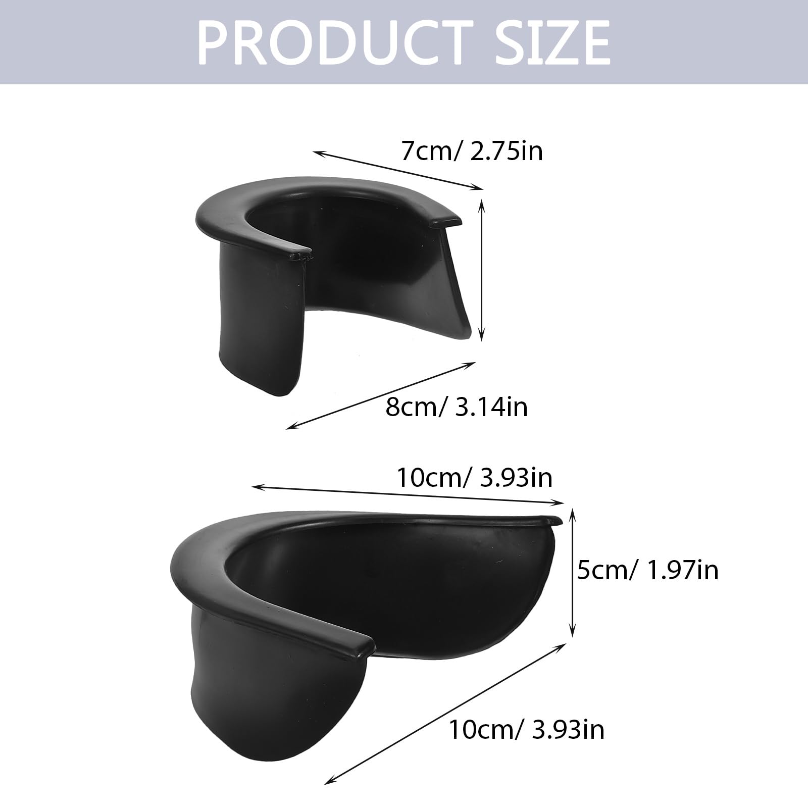 WOONEKY Lot de 6 patins de poche interchangeables durables pour petit snooker Accessoires de billard robustes pour une utilisation quotidienne