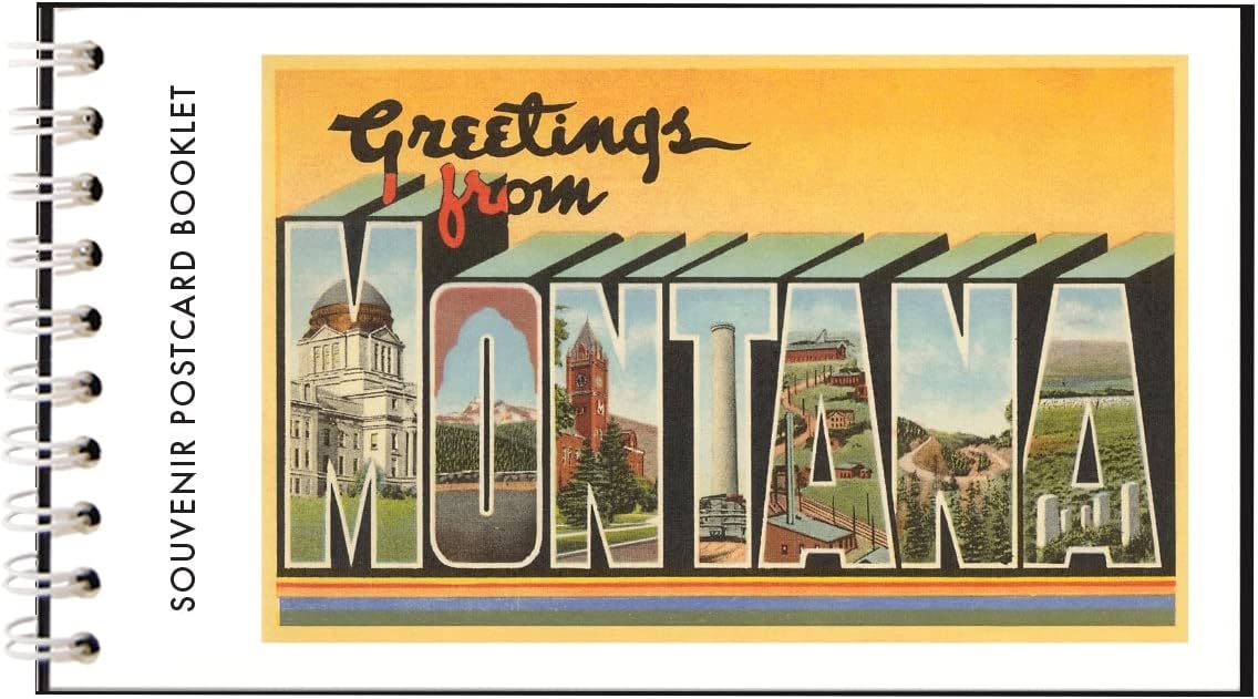 Found Image Press MONTANA Postcard Booklet