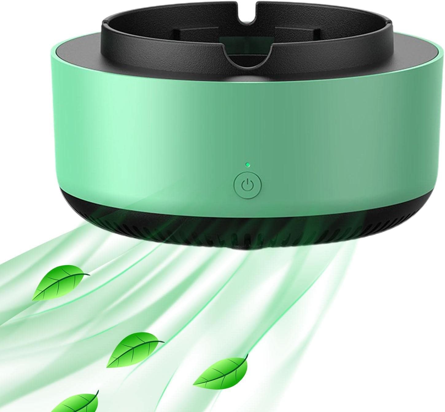 Smokeless Ashtray 2 In 1 Electronic Ashtray With Air Purifier