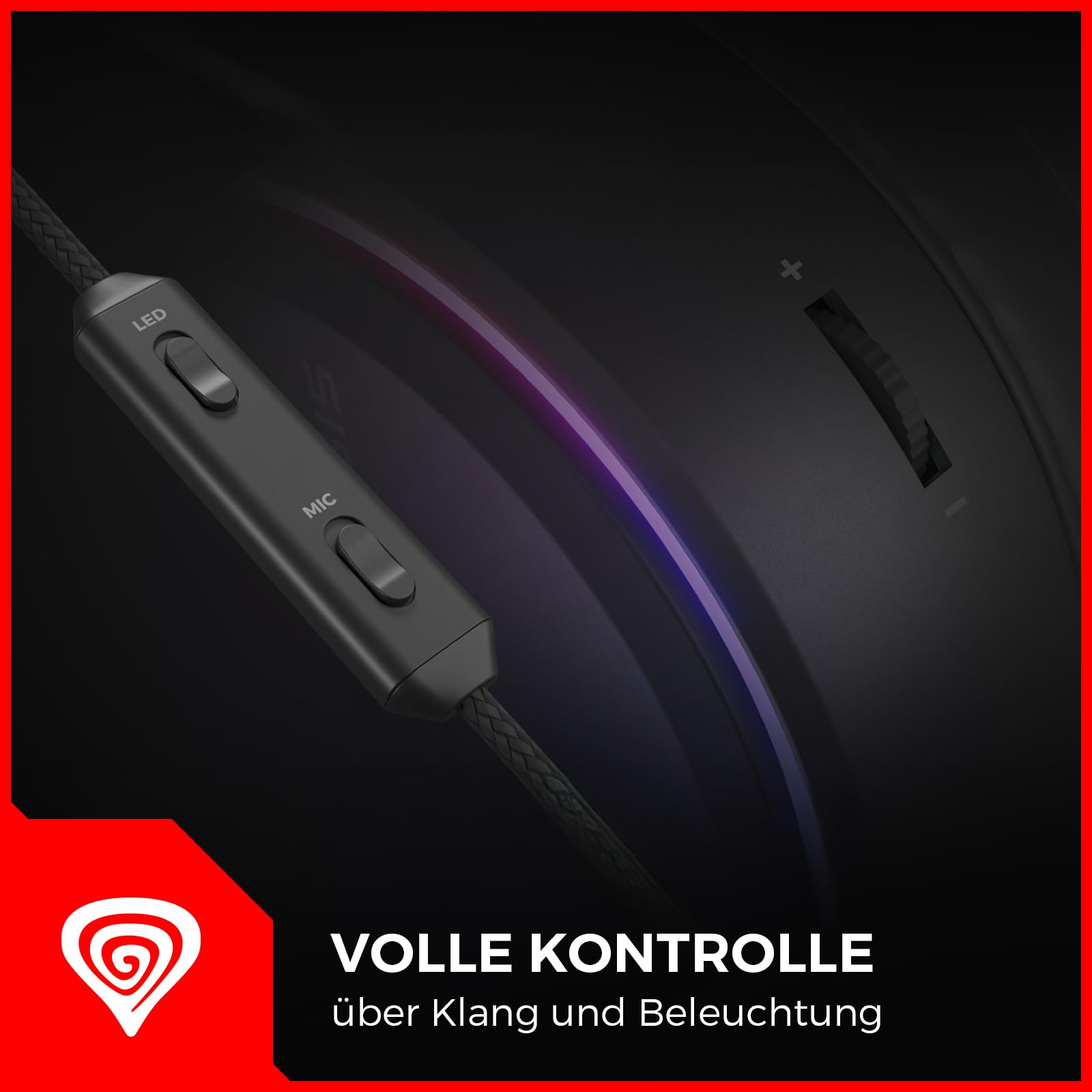 Genesis AURICULARES GAMING NEON 613 G2 2.0 RGB NEGRO