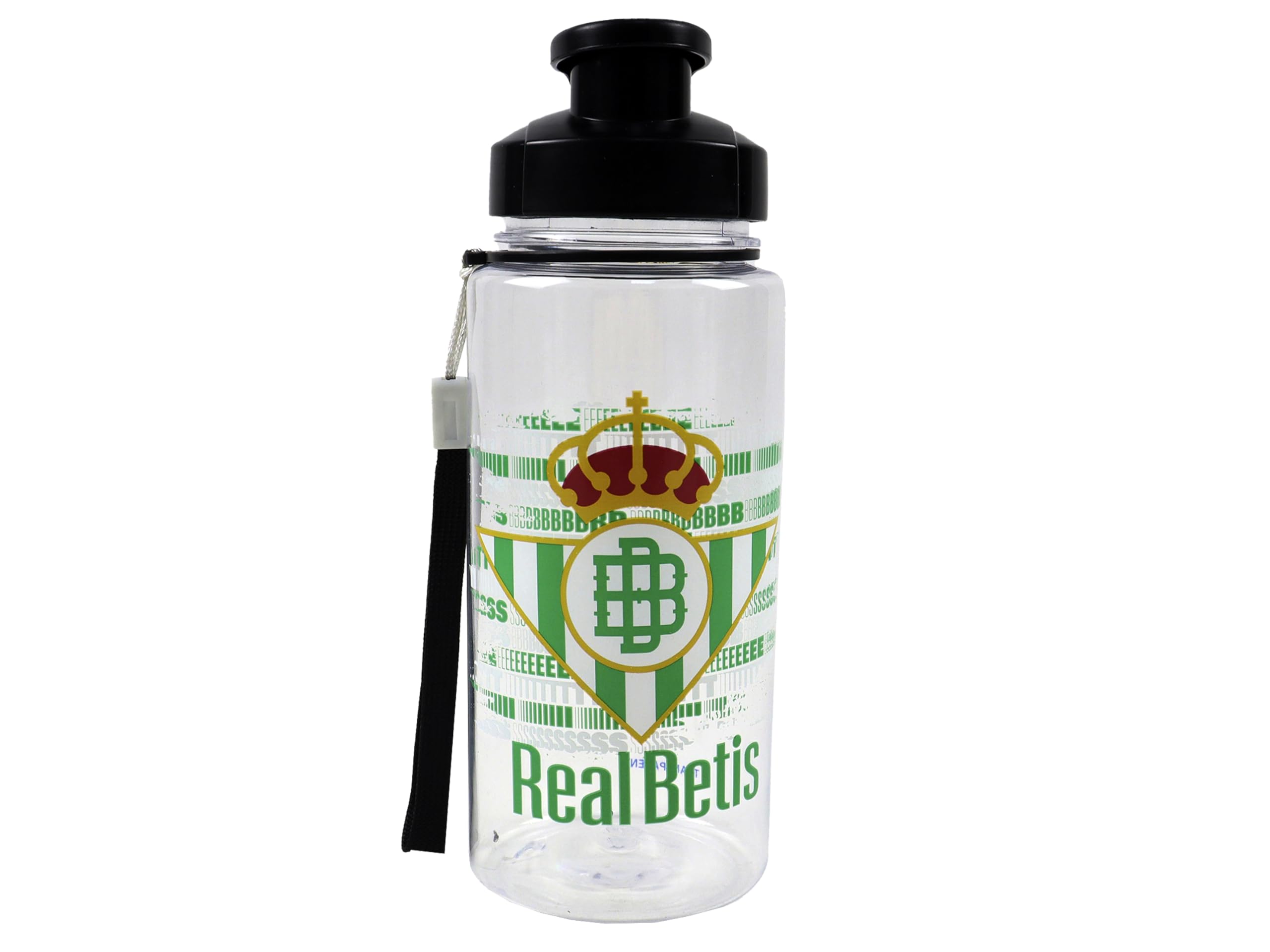 CyP Brands- Betis Bottle, Jerry, Water Bottle, Transparent, Official Product