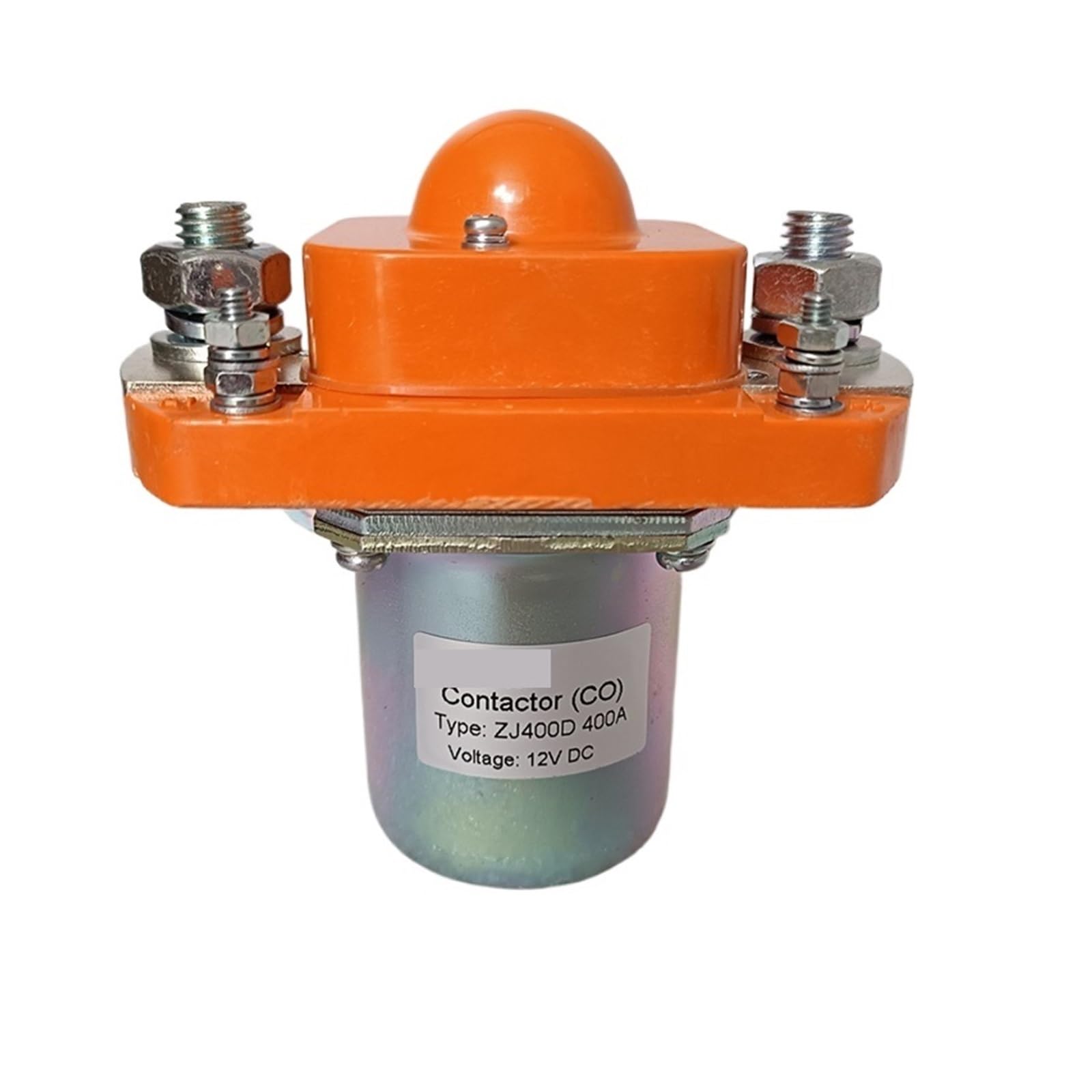 YMUGUEGH Contactor Solenoid Relay ZJ400D ZJ400 12V 24V 36V 48V 72V 80V 400A(ZJ400D 24V)