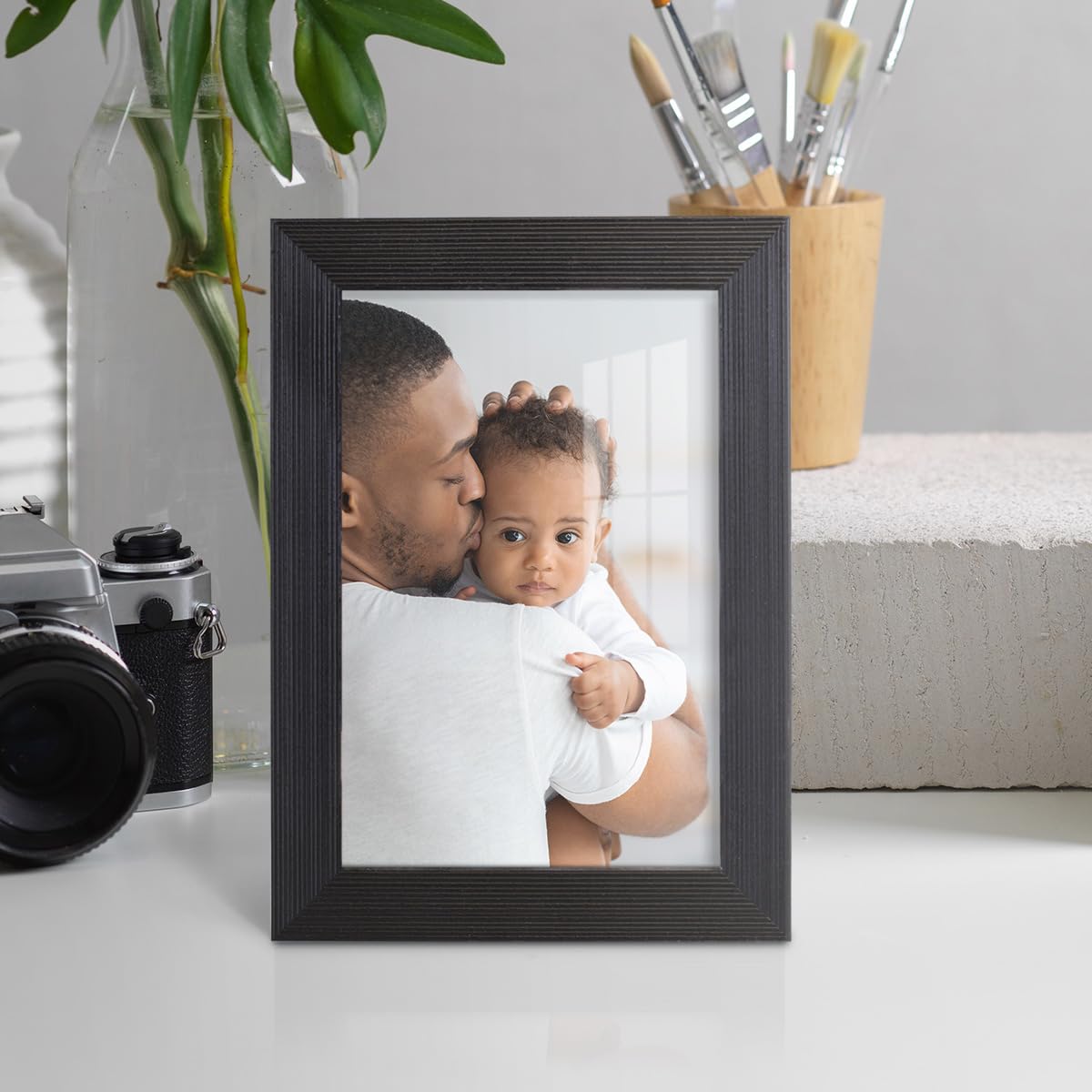 Amazon.com - Renditions Gallery 6x8 Photo Frame Made of Solid Wood