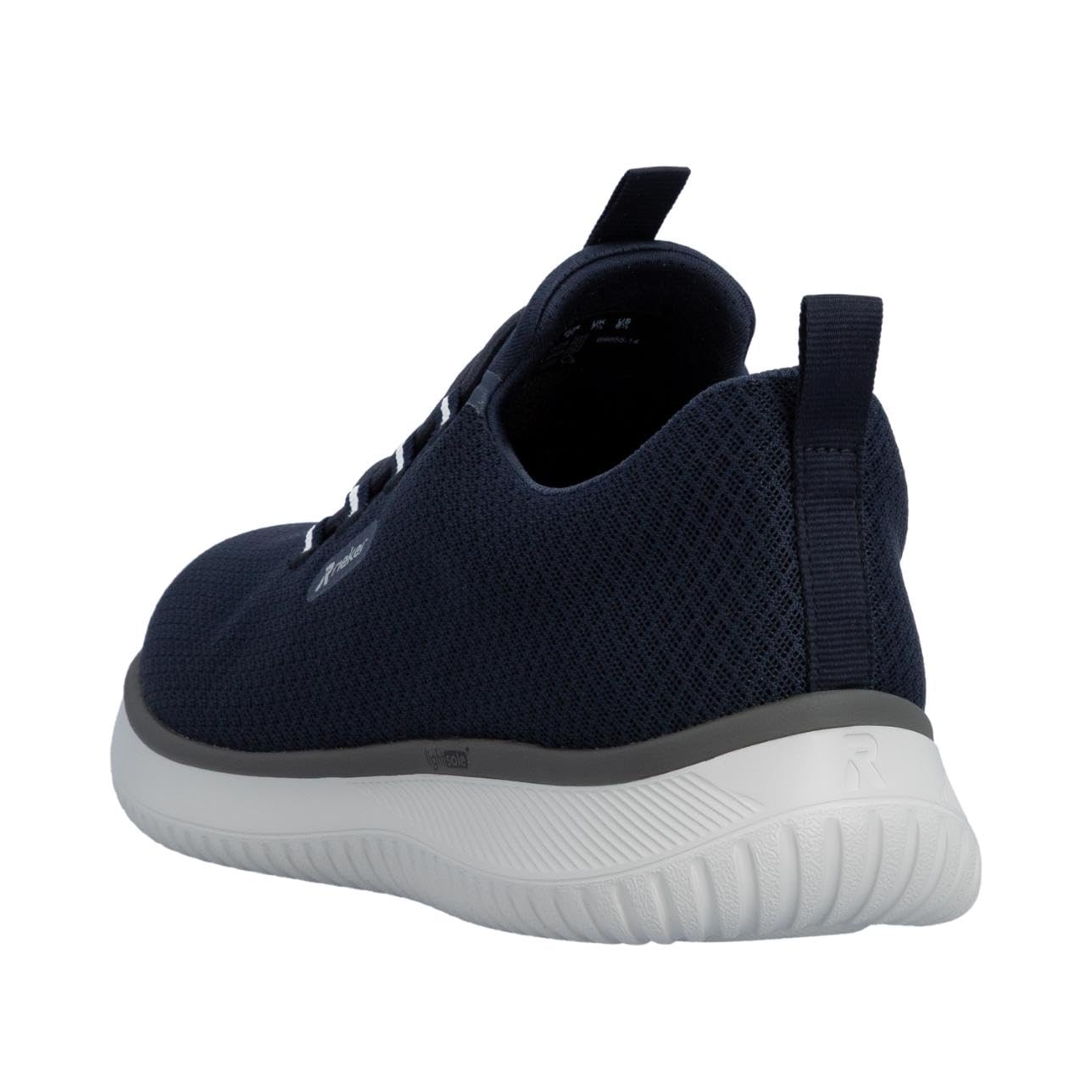 Rieker B9655-00 Herren Slip On Sneaker Textil in schwarz - Gr. 40