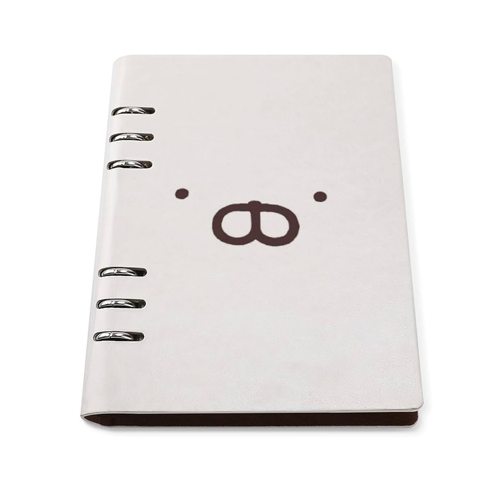 Amazon.co.jp: うさまる システム手帳 PU ノートメモ帳
