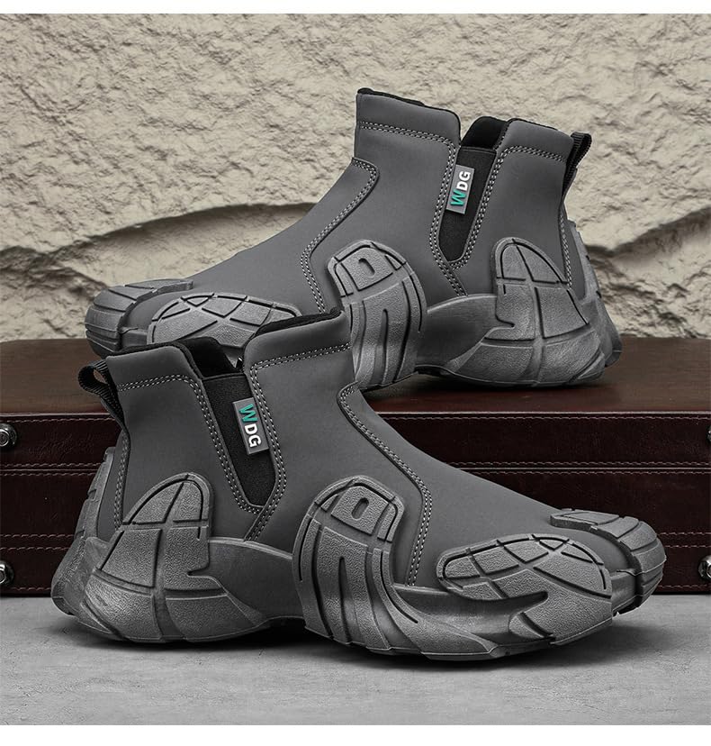 Fashion Sneakers - Casual Stylish, Thick Sole for Height Boost, Non-Slip Durable, Warm Faux Leather for All Seasons3