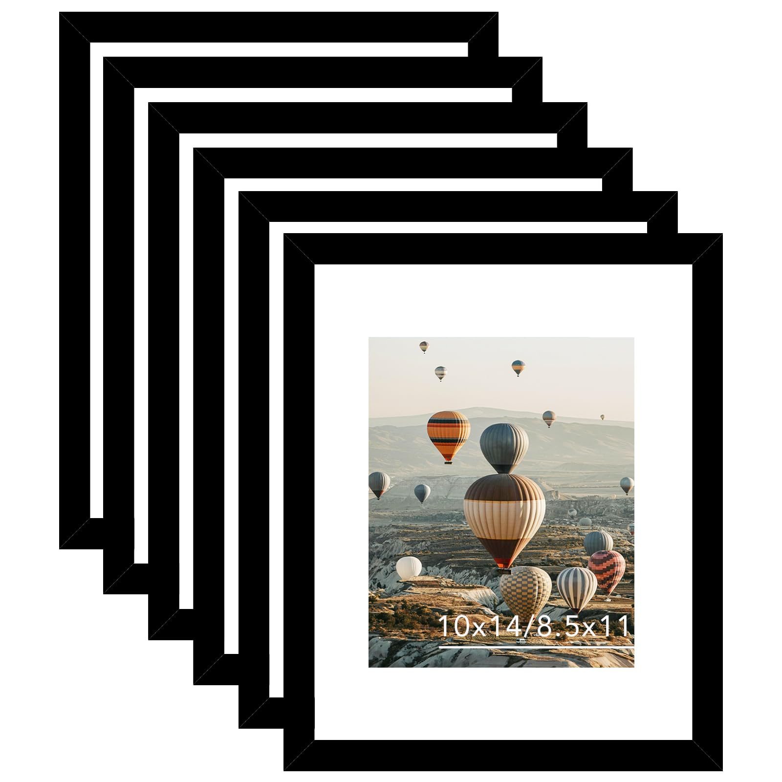 JCJMY 10x14 Picture Frame Set of 6