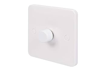 Schneider Electric Lisse White Moulded - Single 2 Way Architrave Light Switch, 10AX, GGBL1012A, White, Pack Of 10