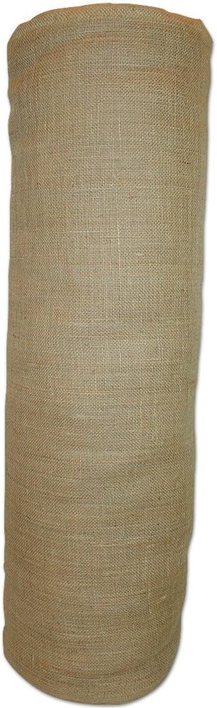 LA Linen 60" Wide Burlap Fabric Roll / 50 Yards Roll/Natural