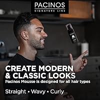 Vista 5 de Pacinos Signature Line - Mousse para realzar rizos - Mousse para el cabello y espuma para peinar