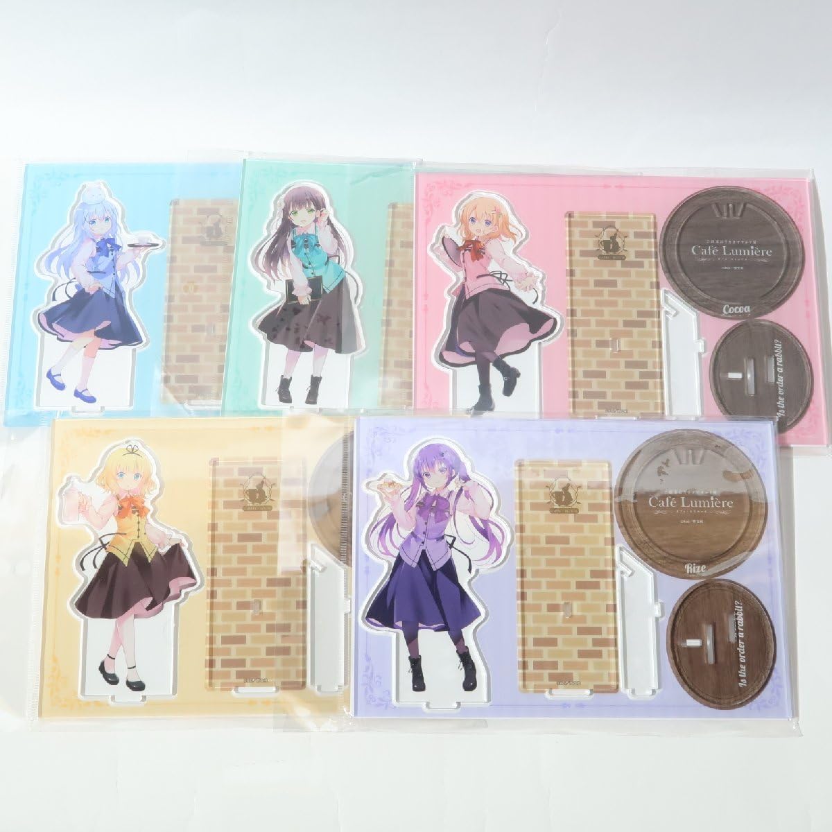 Amazon.co.jp: ご注文はうさぎですか？展 Cafe Lumiere 立体アクリル 