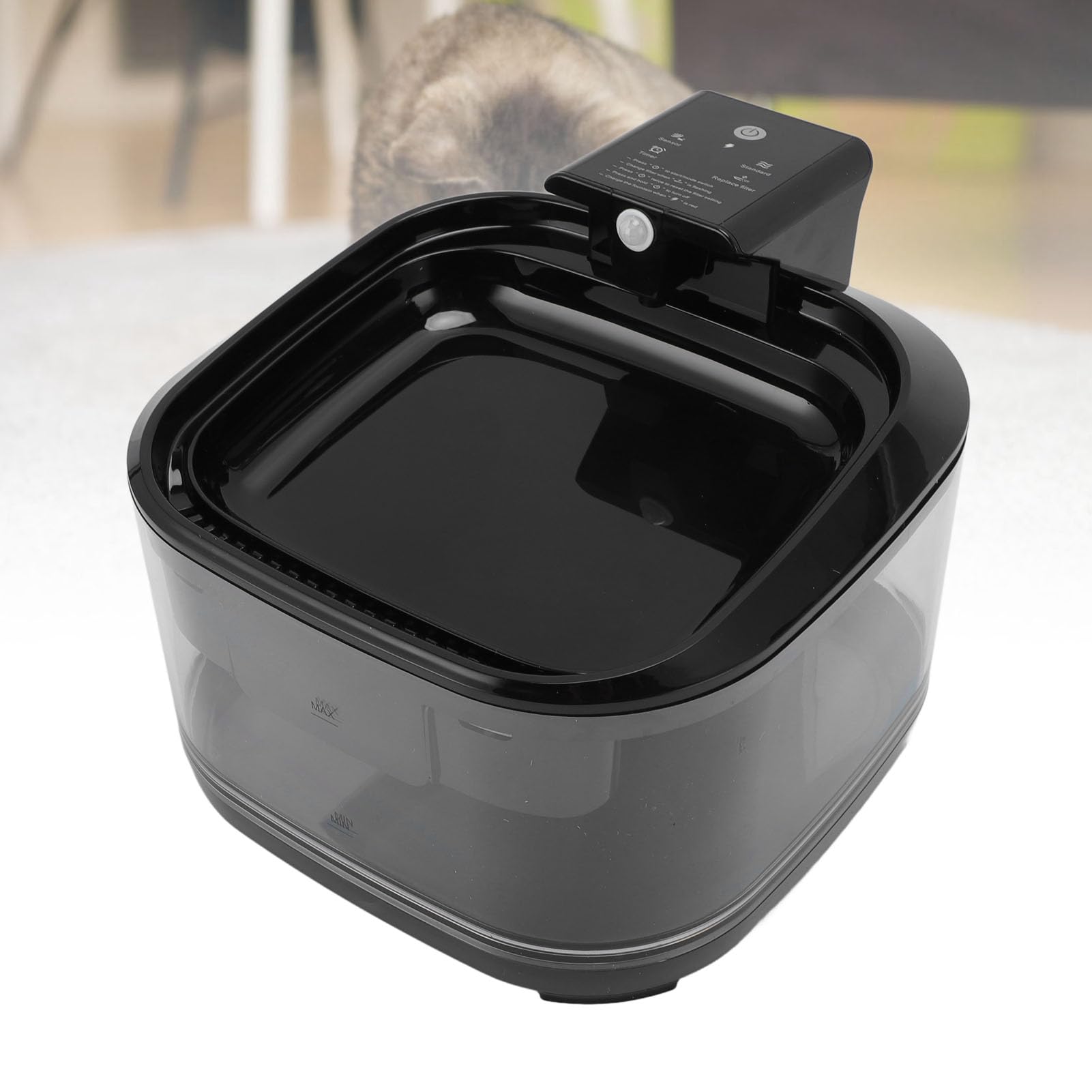 Fontana per Gatti, Cane Ricaricabile USB da 4,5 Litri di Grande