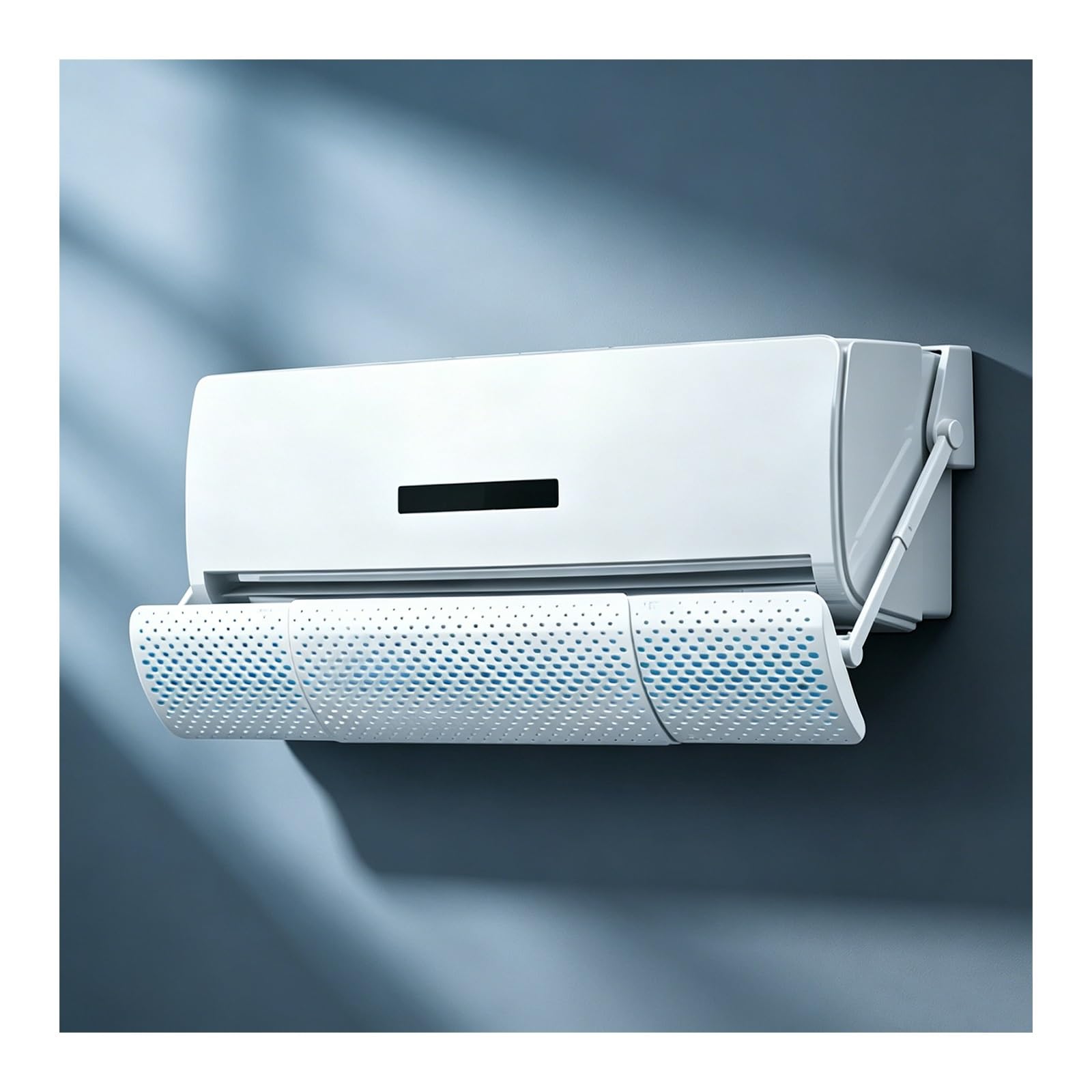 YFAURNDE Window Air Conditioner Deflector Adjustable, Universal Window Air Conditioner Deflector, Anti Direct Draft Wind Deflector; Suitable for Home and Office Use.(Purification Model B)