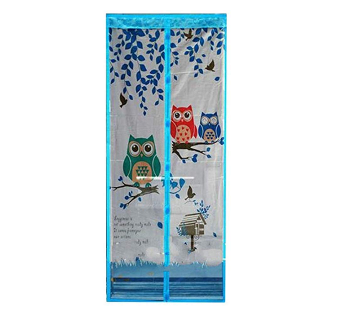 Dadaaa Assorted Magnetic Door Screen Fly Bug Mosquito Mesh Curtain For Balcony Sliding Doors Living Room,90X210cm (K)