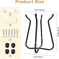 Vista 6 de Soporte de recarga de cilindro de propano WADEO, soporte de recarga de propano para cilindros recargables de 1 libra, soporte de recarga removible