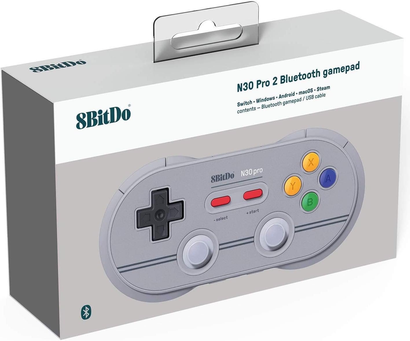 8Bitdo N30 Pro 2 (6 Edition) Wireless Controller Dual Classic Bluetooth Video Game Joystick Gamepad for Android/PC/Mac OS/Switch