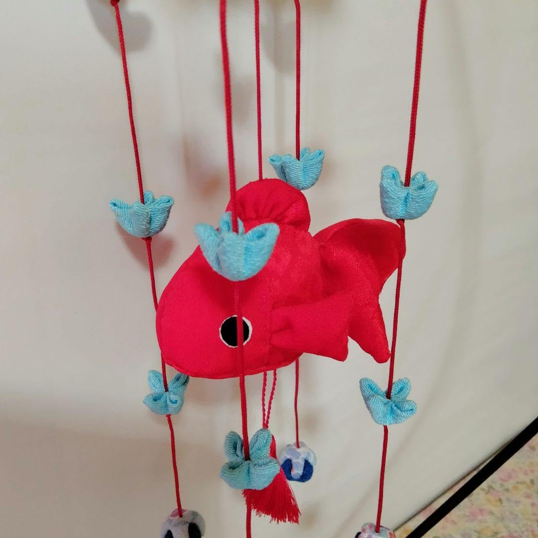 ひな祭り、雛飾り、吊るし飾り　～金魚～ 楽天市場】【50%OFFクーポンあり☆4日20時〜先着2名】吊るし飾り