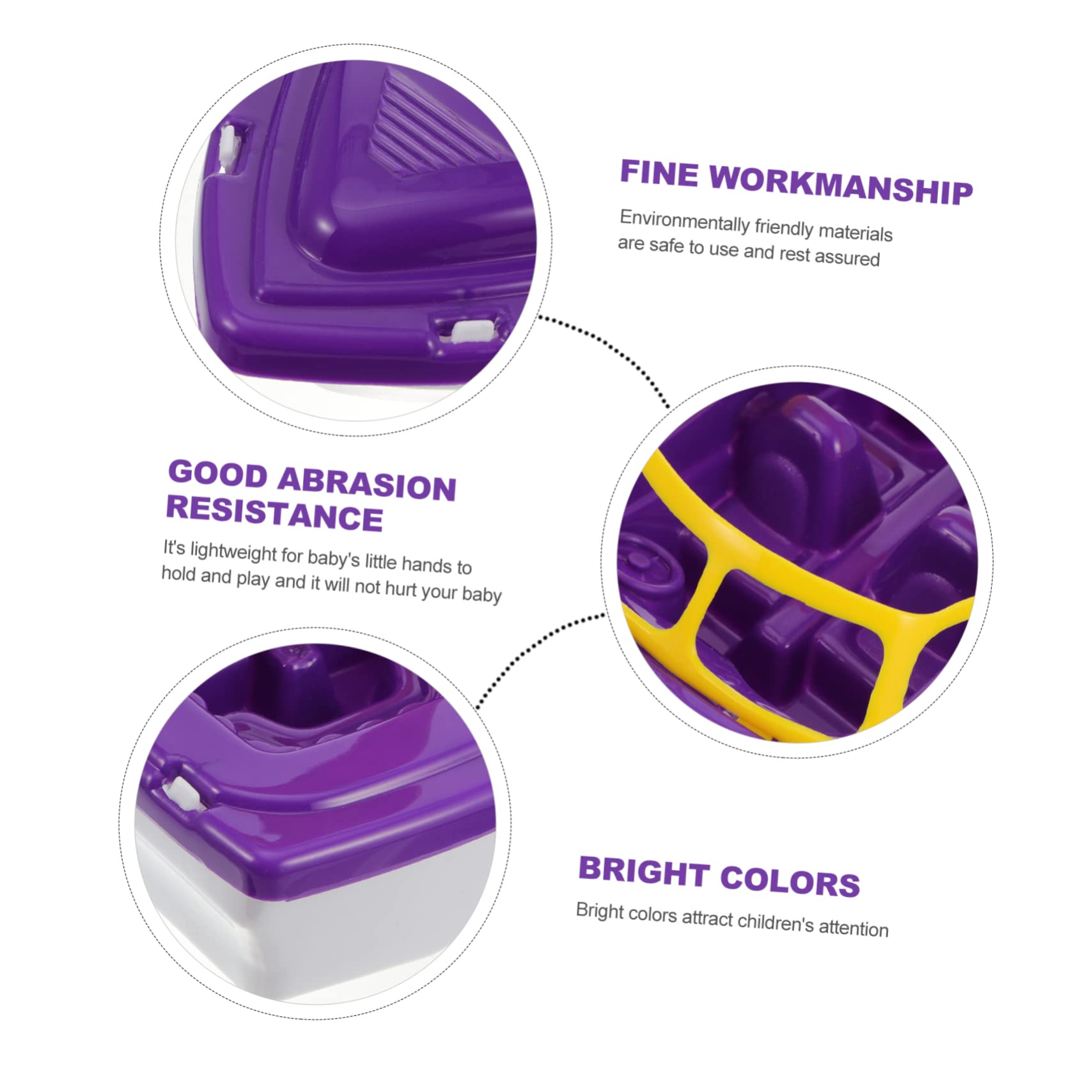 iplusmile 3 Piezas Juguete Bañera Infantil Barco Plástico Seguro para Niñas de Acuático para Playa y Piscina
