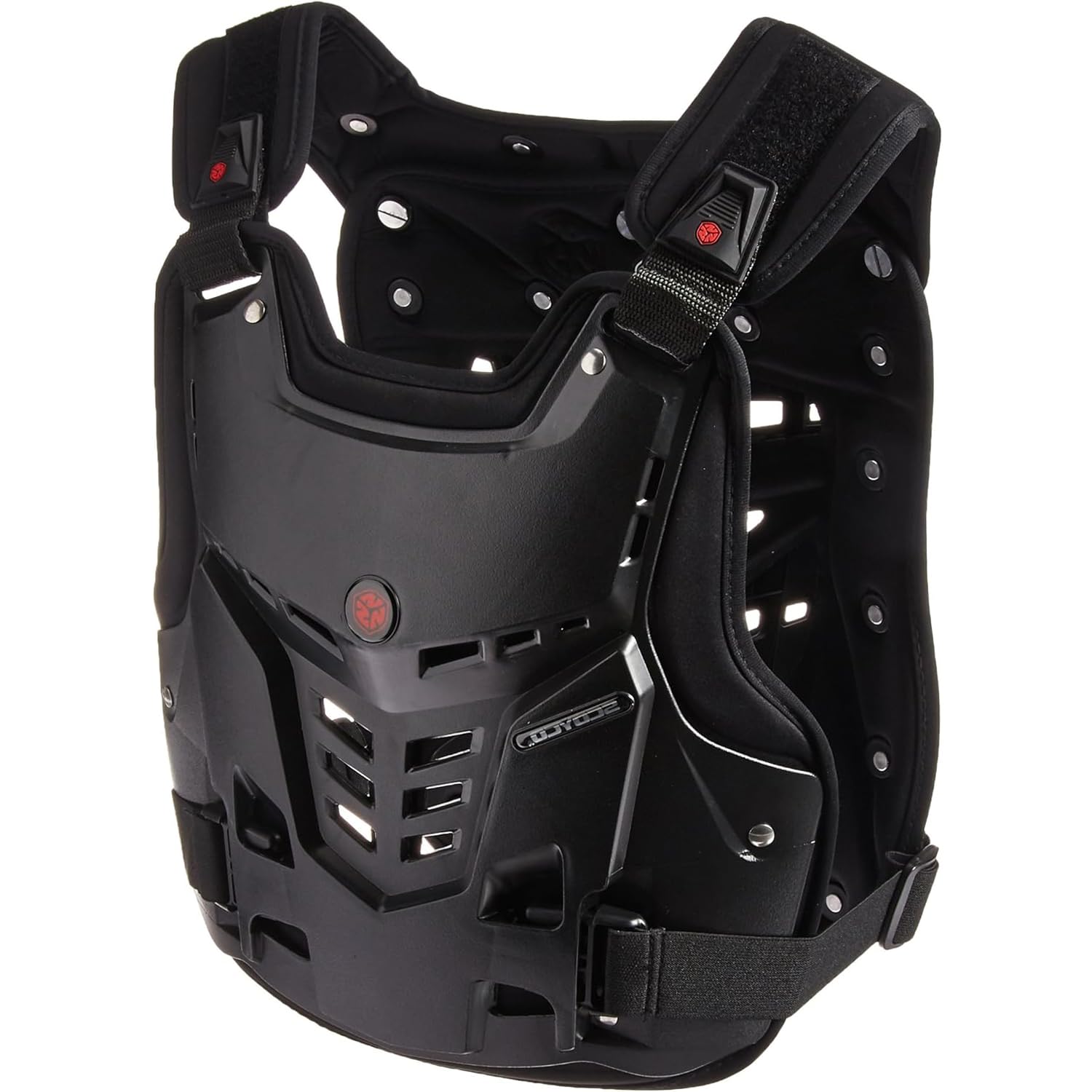 Motorcycle Street Bike Chest and Back Protector Off-Road Dirt Bike Vest Protector Motocross Armor Body Guard Vest for Racing Cycling Skiing