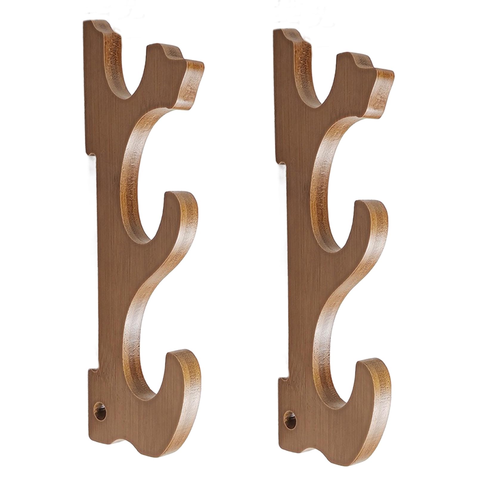 FackLOxc Wood Wall Mounted Swords Display Rack Rapier Organiser Flute Stand for Collectors and Home Decoration Enthusiasts Wall Mounted Swords Rack