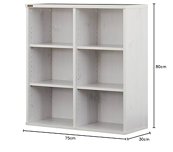 Amazon.co.jp: 佐藤産業 NEFLAS オープンシェルフ 幅75cm 奥行