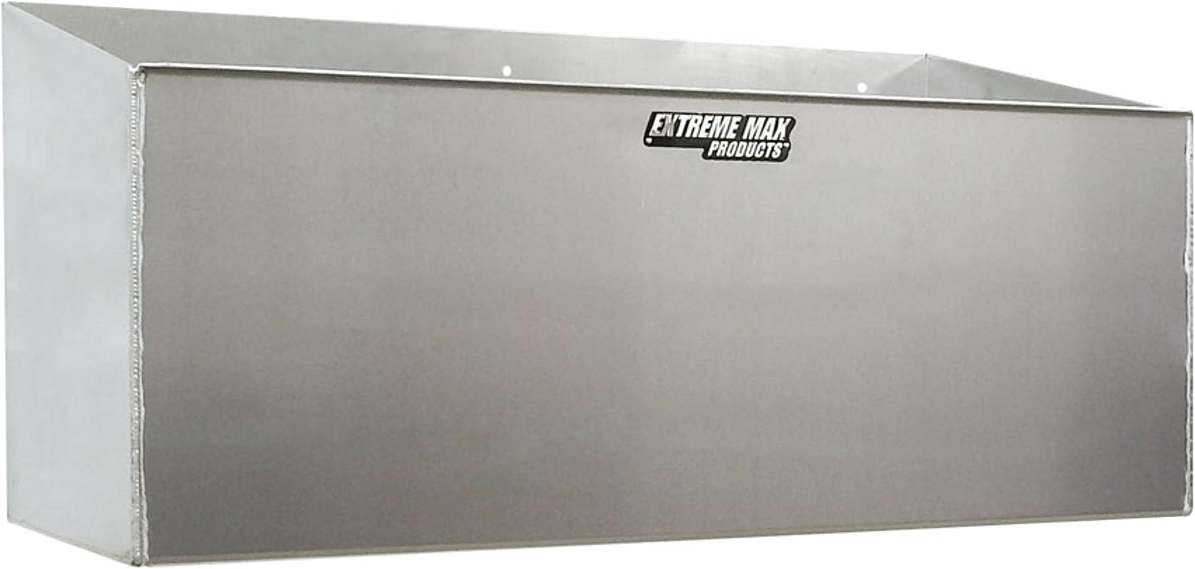 Extreme Max 5001.6044 Aluminum Dual Fuel Jug Holder - Fits Two 5 Gallon Containers, Storage Organizer for Enclosed Race Trailer, Shop, Garage, Storage, 2 x 5 Gallon Jug Capacity, Silver