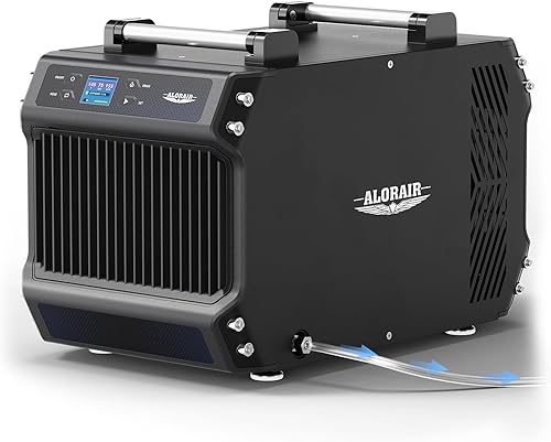 Miniatura 8 de ALORAIR Deshumidificador de espacios de arrastre de 145 pintas con bomba y manguera de drenaje, certificado Energy Star, descongelación automática