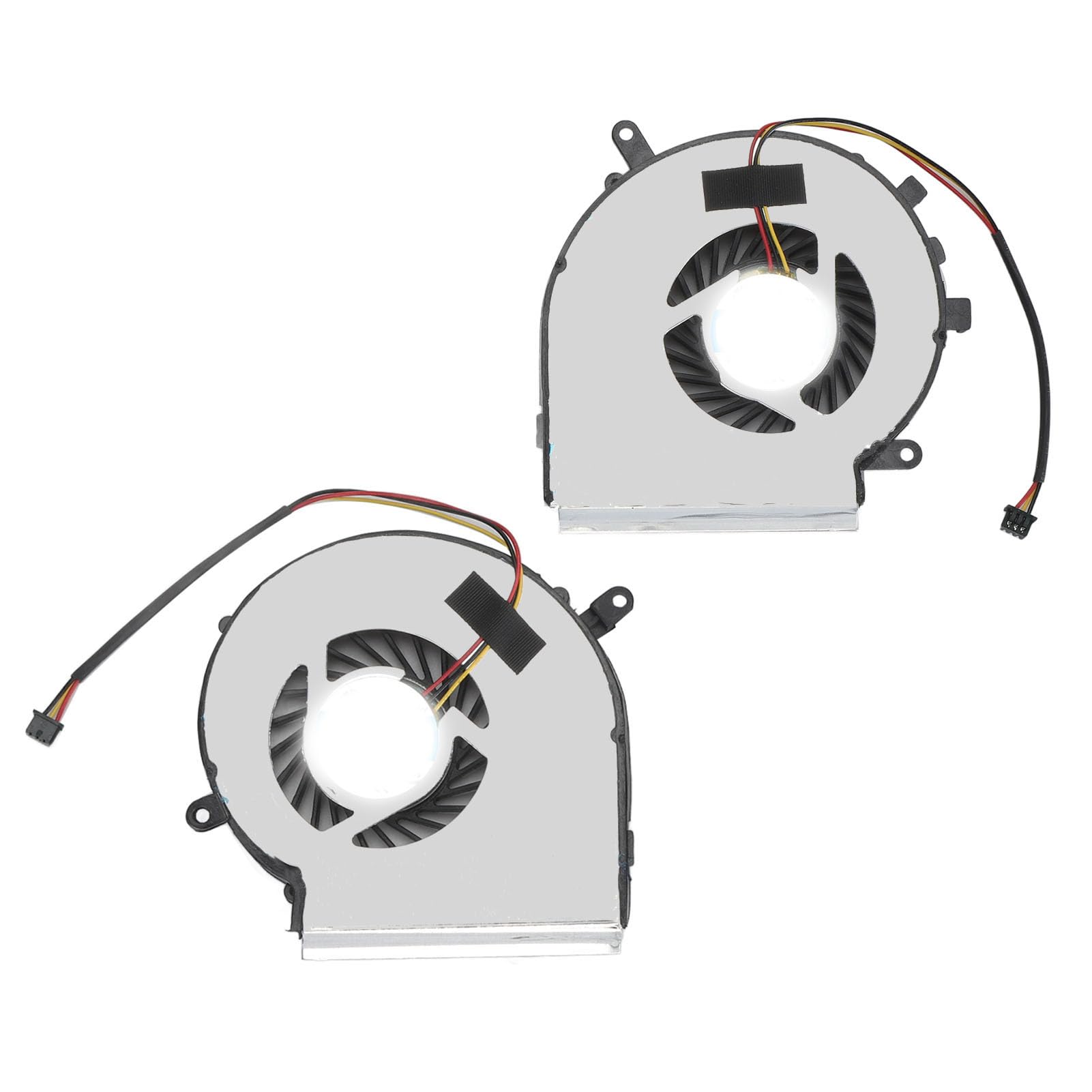 Laptop Cooling Fan for GE62 GE72 PE60 PE70 GL62 GL72 GP62 GP72 MS 16J1 MS 16J5 MS 1791 MS 1795, 3pin Mini PC CPU GPU Fan Set, Heat Dissipation Low Noise Laptop CPU Cooler