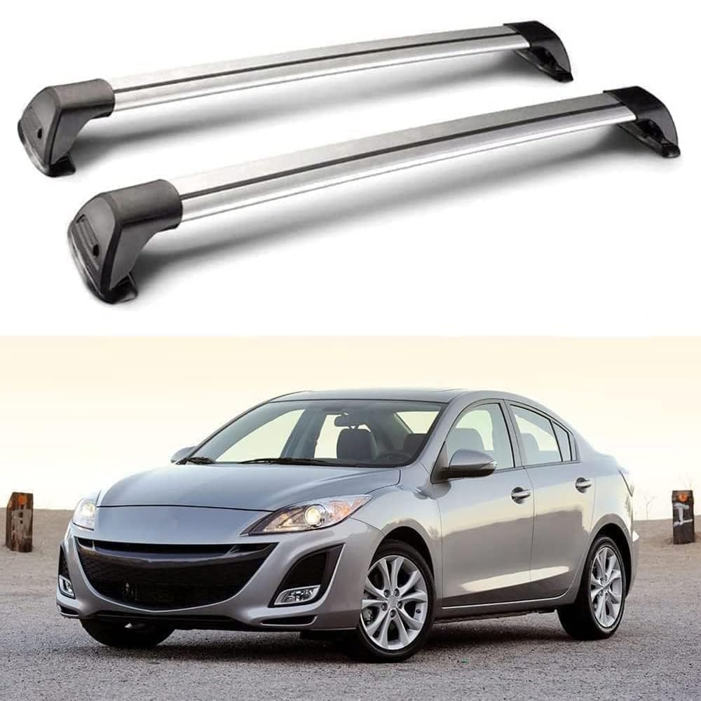Amazon.com: YJXSD 2 PCS Car Roof Rack Bars for Mazda 3 Sedan 2006