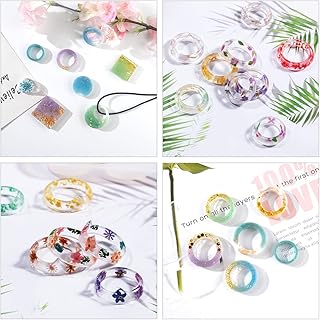 29 Sizes Resin Ring Mold, Resin Earing Mold, Ring Molds Resin Jewelry, Jewelry Necklace Molds for Resin Casting, Casting Resin Molds for Rings, Resin Molds Silicone for Rings, Necklace Pendants