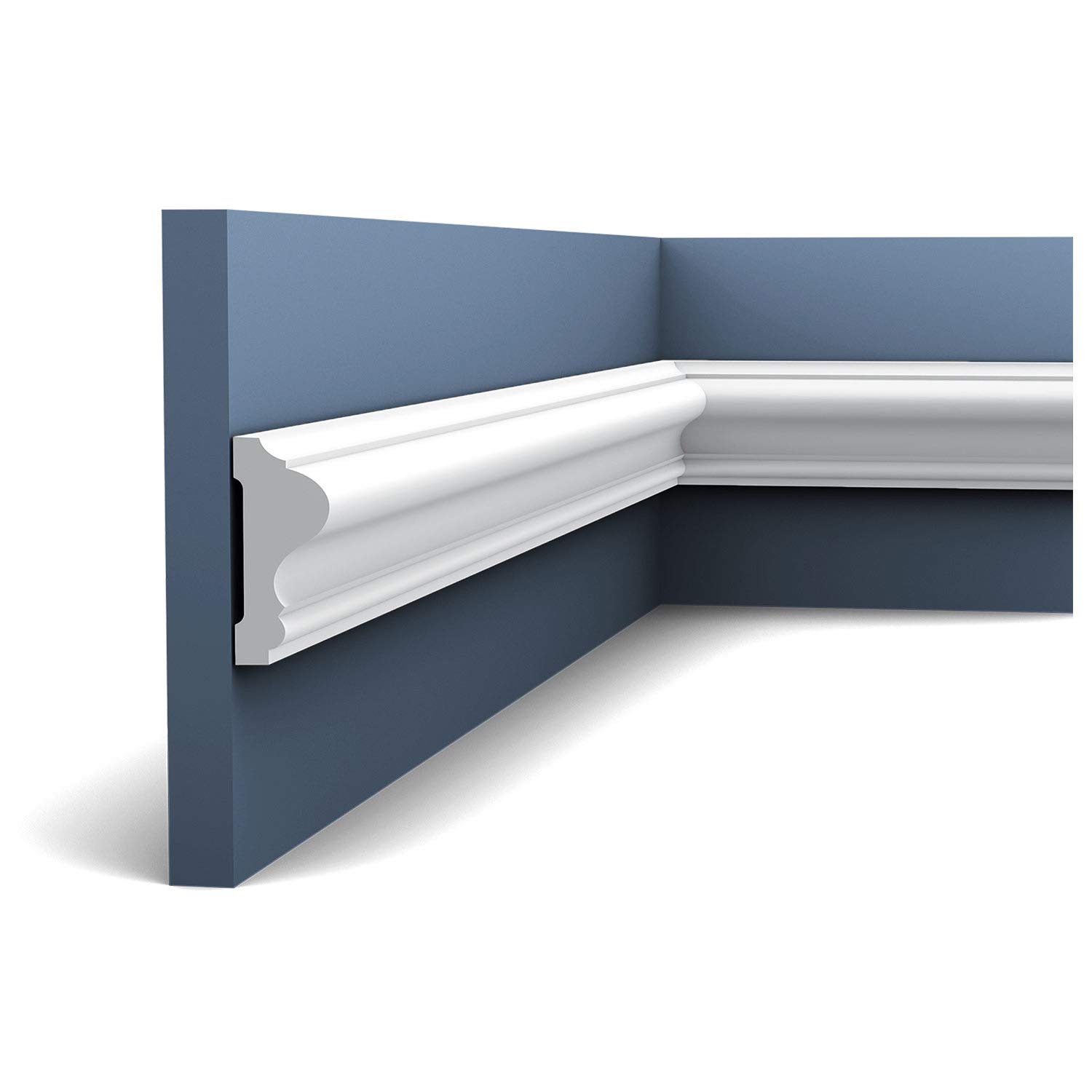 Elegante barandilla con suaves curvas P8020