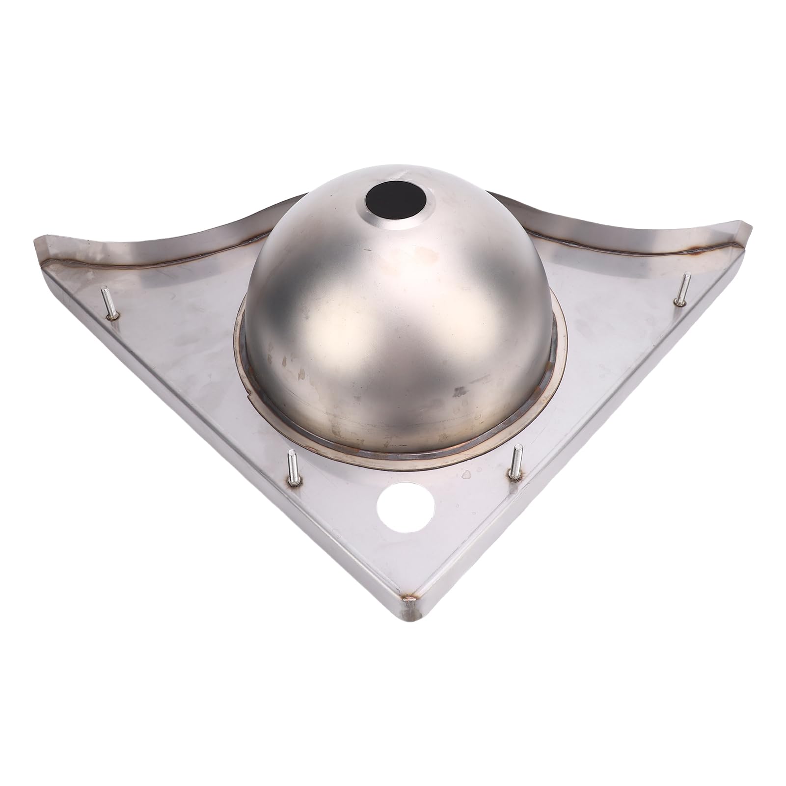 Lavello Ad Angolo per, Lavello da Cucina con Montaggio a Parete in Acciaio Inossidabile, Lavabo Ad Angolo a Vasca Singola, Lavabo Triangolare con Uscita da 40 Mm per Cucina per Yacht,