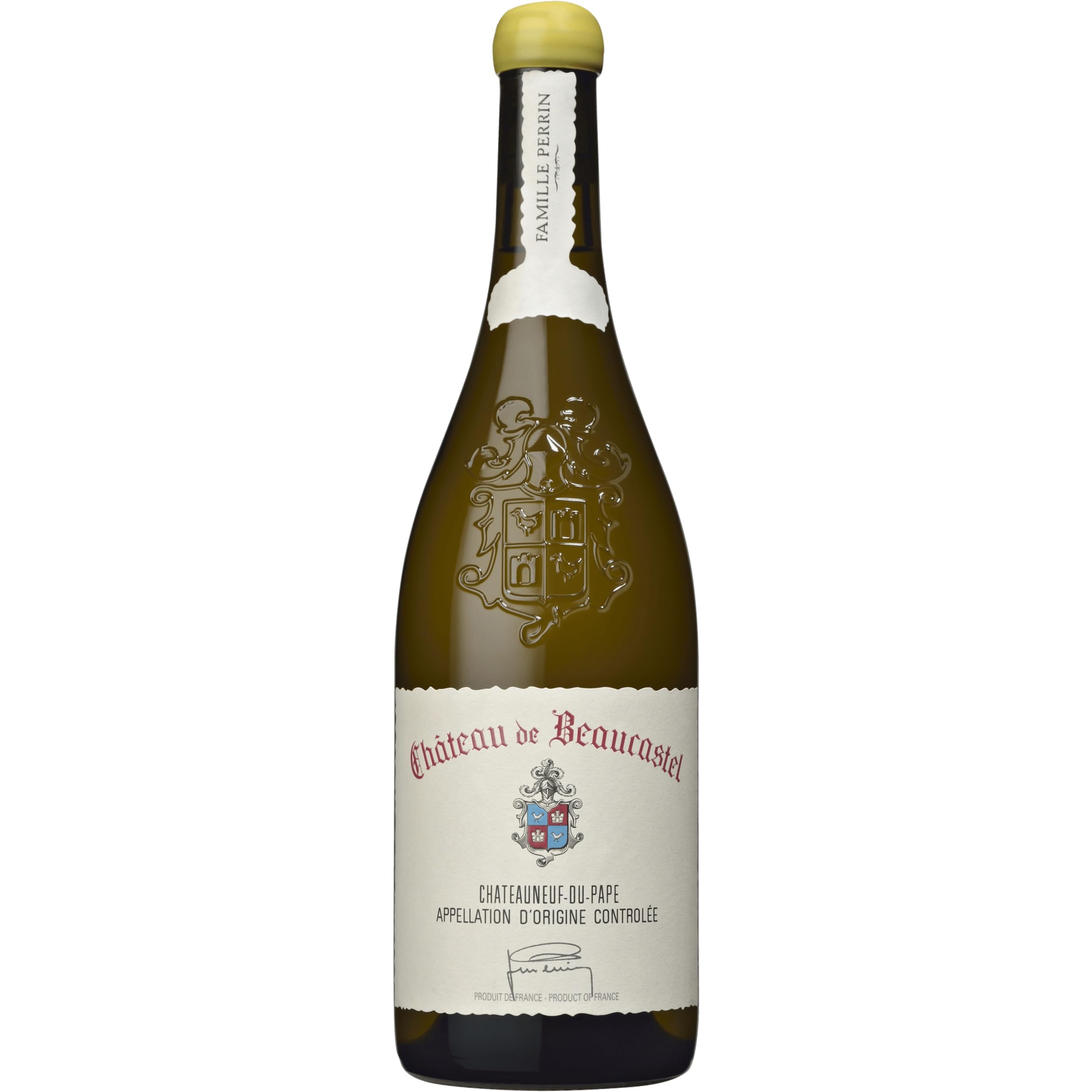 Château de Beaucastel BIO Châteauneuf du Pape AOC Blanc Weisswein Weiss Trocken Frankreich inkl. FeinWert E-Book (1 x 0.75 l)