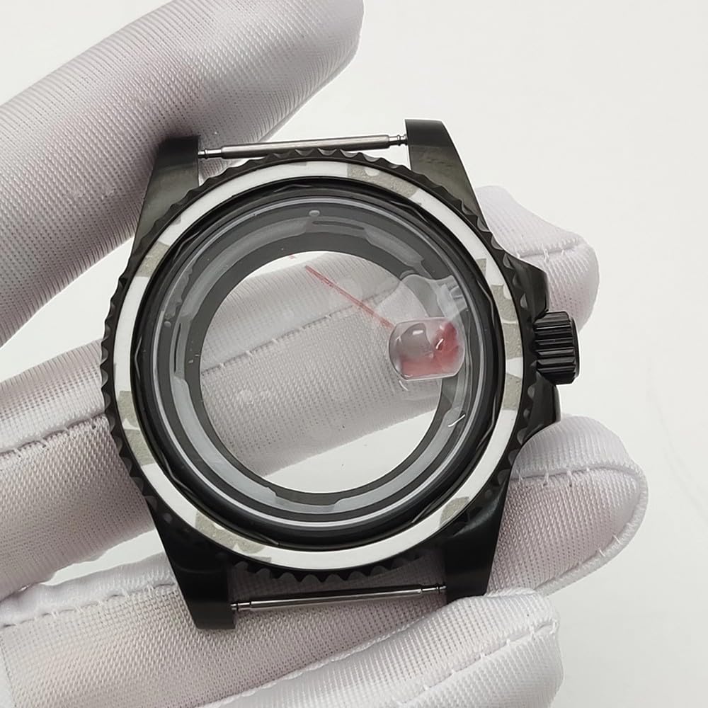 40mm Nurkowa Koperta Zegarka Zestaw Modyfikacji, dla Mechanizm NH35 NH36 28,5mm Tarcza, Zamiennik Wodoodporna Koperta Zegarka dla Rolex