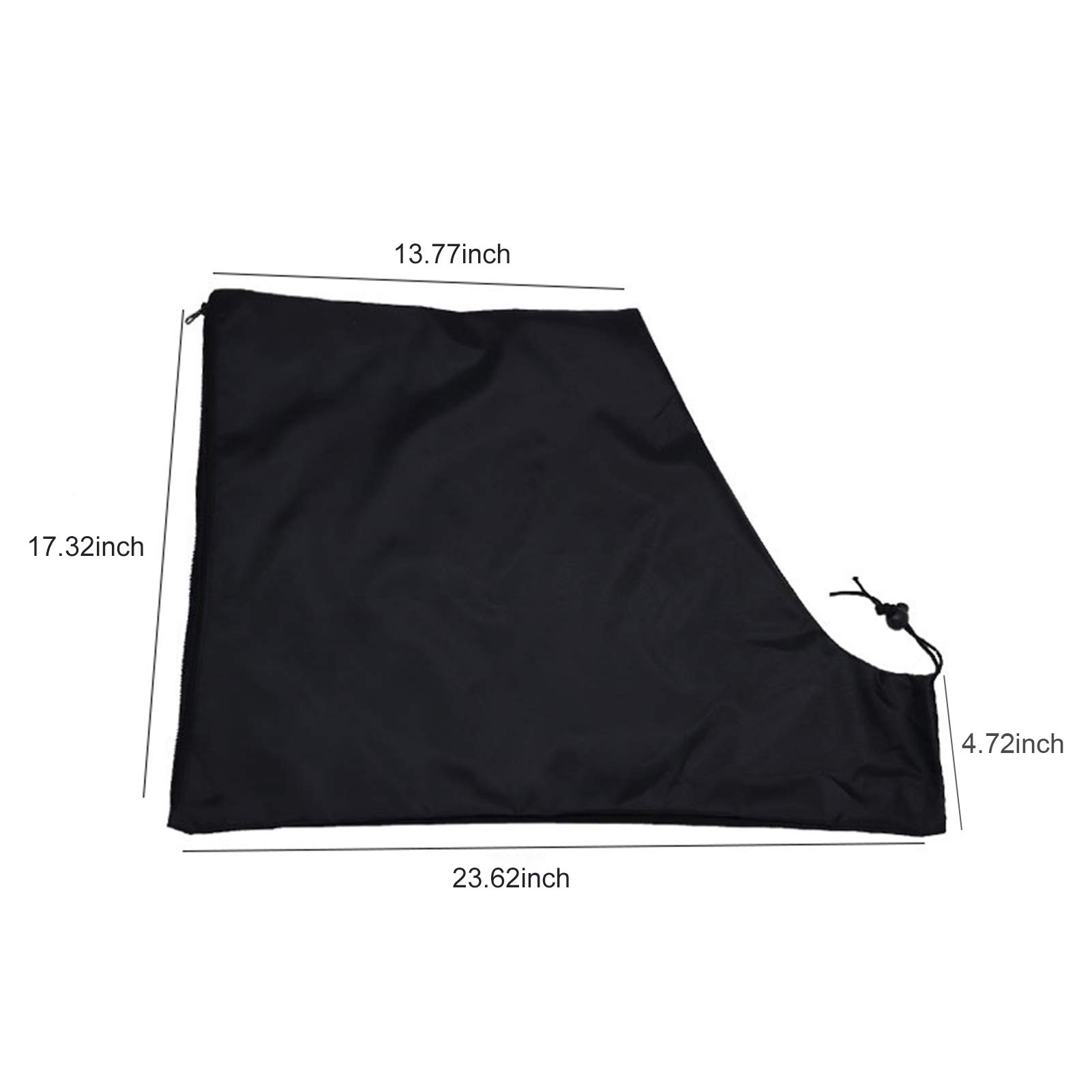 Bolsa de almacenamiento Bolsa de soplador de hojas con cordón de cremallera Bolsa de repuesto de soplador de hojas Bolsa de aspiradora de soplador de hojas de 16 x 24 pulgadas Bolsa de recolecci