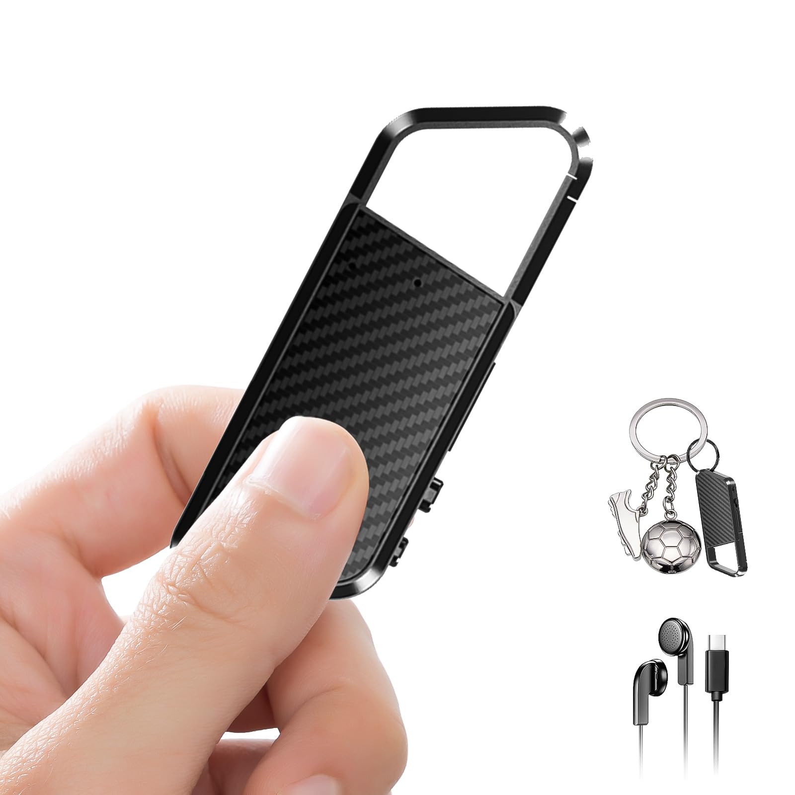 72GB Voice Activated Recorder - 10860H Recording Device with Noise Reduction DSP 6.0 Portable Audio Recorder for Lecture &amp; Meeting - Digital Vioce Recorder with Playback