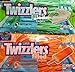 Twizzlers Filled Twists Key Lime Pie and Orange Cream Pop Bundle 2 Pack (11 ounce)