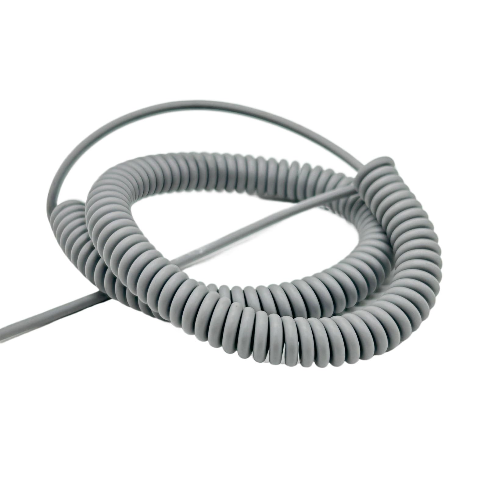 Câble en spirale extensible 4 noyaux en cuivre gaine PU 22awg