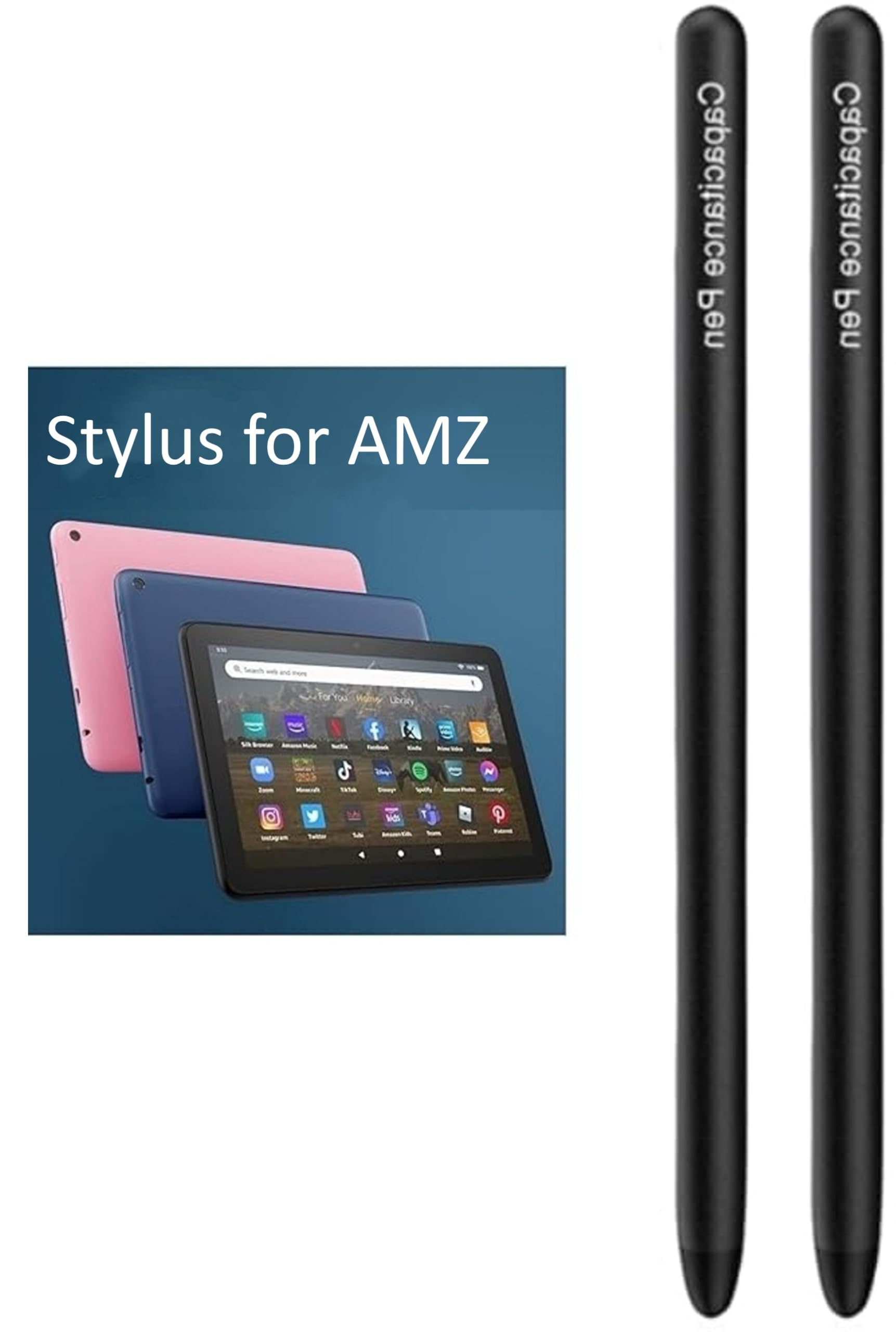 Amazon.co.jp: AMZ Fireタブレット用スタイラスペン、Fire HD 10