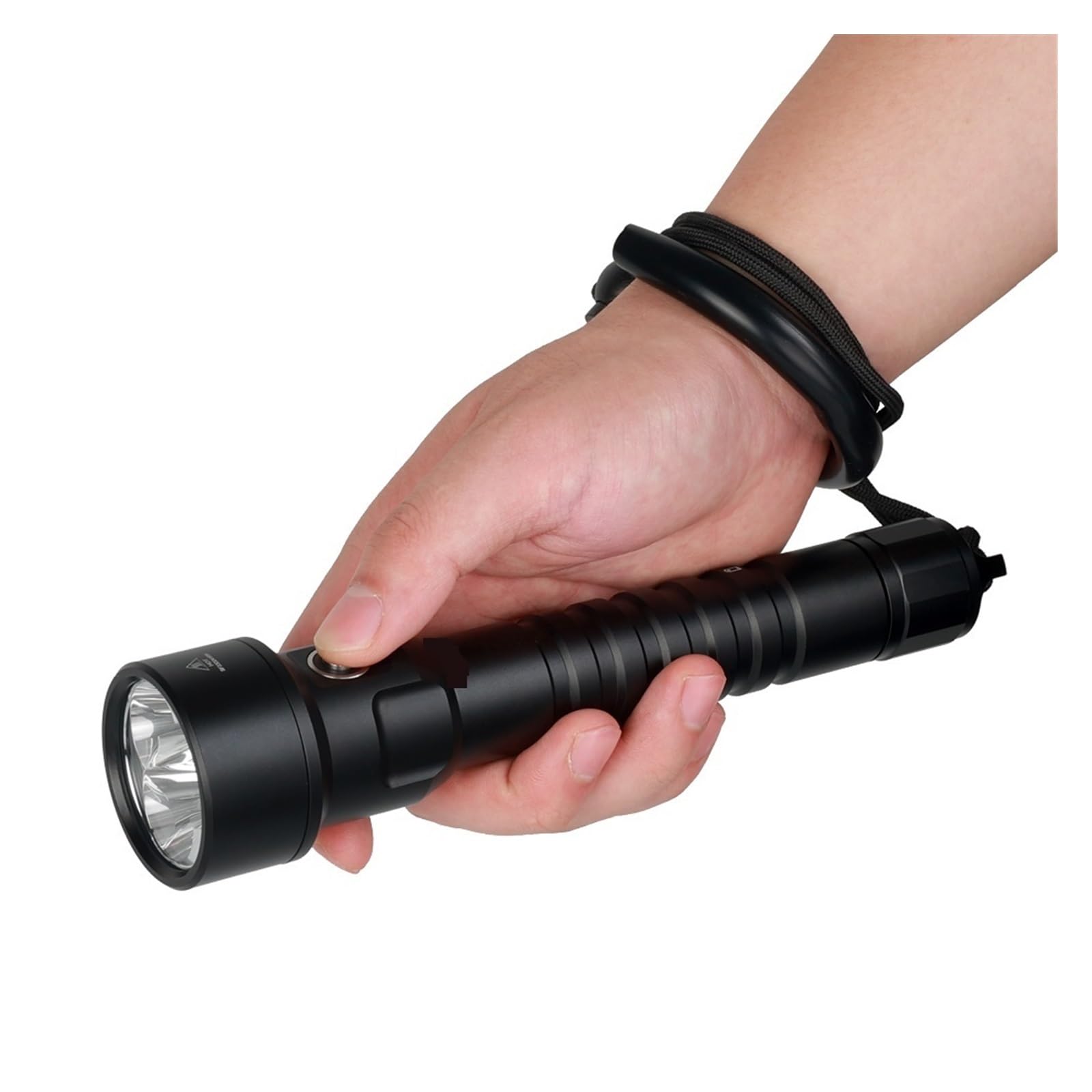 Latarka do nurkowania, SD09L Latarka LED 6800lm 21700 USB Akumulatorowa podwodna wodoodporna latarka SST40 Lampa do nurkowania do sportów podwodnych(With 21700 battery)